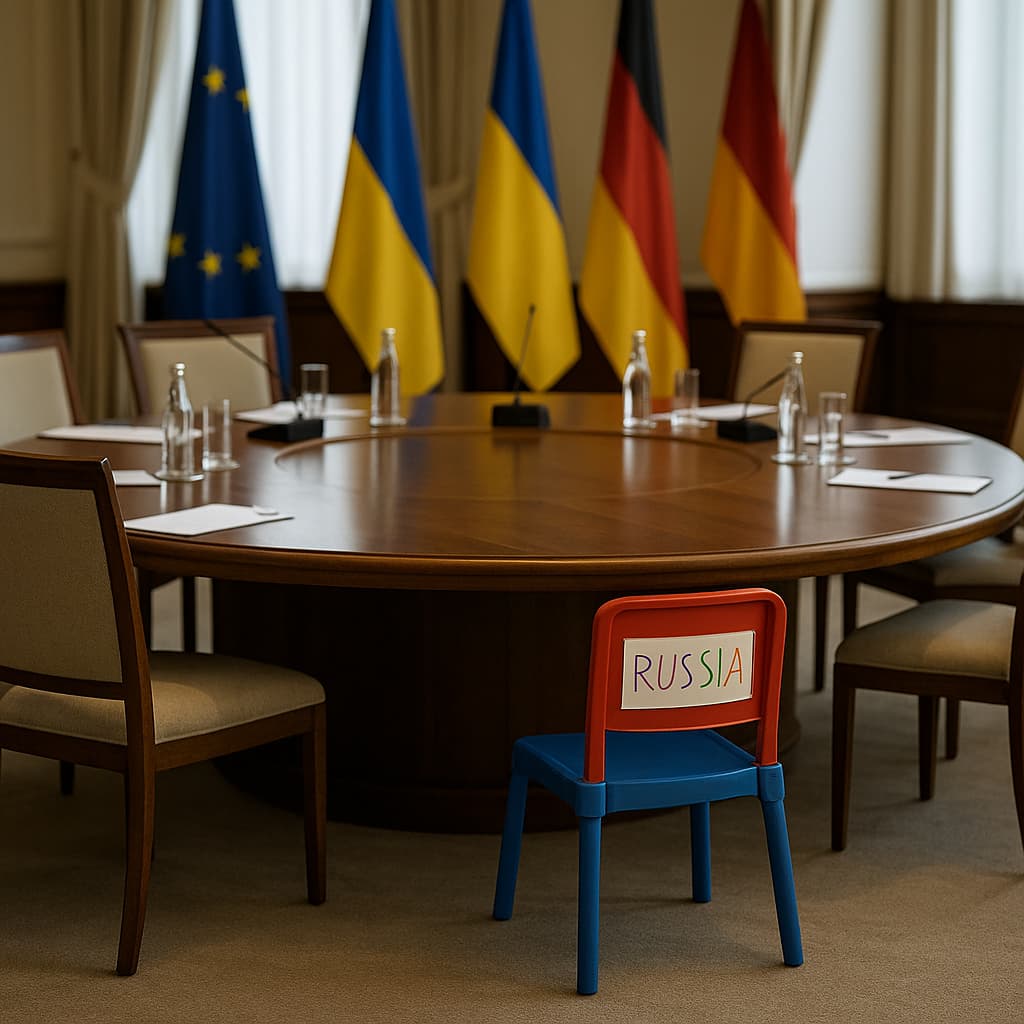 Zelensky Applauds Europe’s Vow to Keep Ukraine in Peace Talks – Whether Russia Likes It or Not