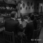 Surveillance footage of two world leaders drinking margaritas at a Mexican bar