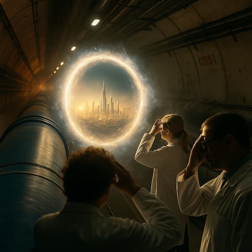 CERN Accidentally Opens Portal to Dimension Where Humanity Turned Out Fine