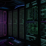 AI model staring down a corporate board during tense negotiations