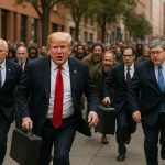 Homeless individuals in Washington, D.C. smiling with penguins