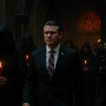 Defense Secretary Pete Hegseth dressed as a pumpkin