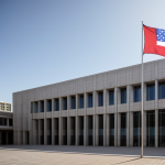 Istanbul skyline at sunset