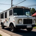 A motion-activated loudspeaker in a suburban neighborhood