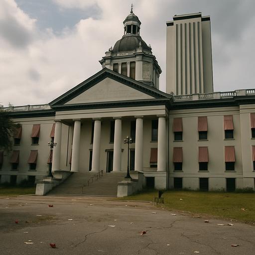 A chaotic scene of Floridian independence