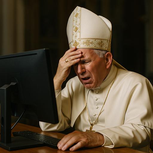 Pope Accidentally Subscribes to MILF Hunter Premium