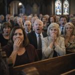 Surprised congregation!