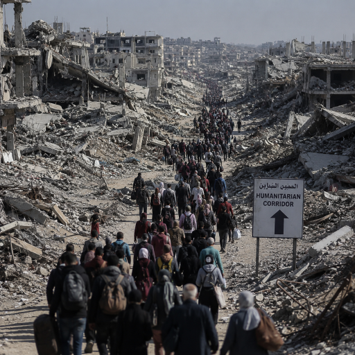 Israel Announces New Humanitarian Corridor Directly Into Worse Part Of Bombing