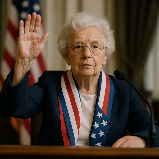 Grandma Accidentally Trips on Shrooms, Declares Herself President