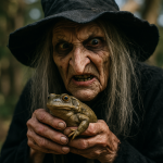 Local Witch Turns Ex Into Frog, Charges Him Alimony Anyway