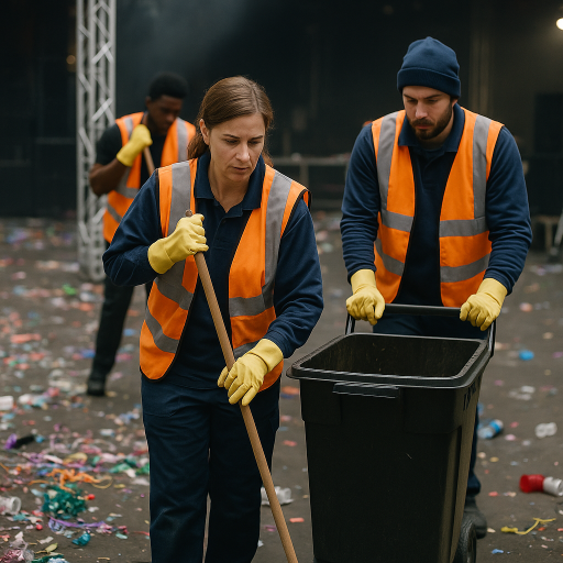 New Netflix Show Follows Janitors Who Clean Up After Raves