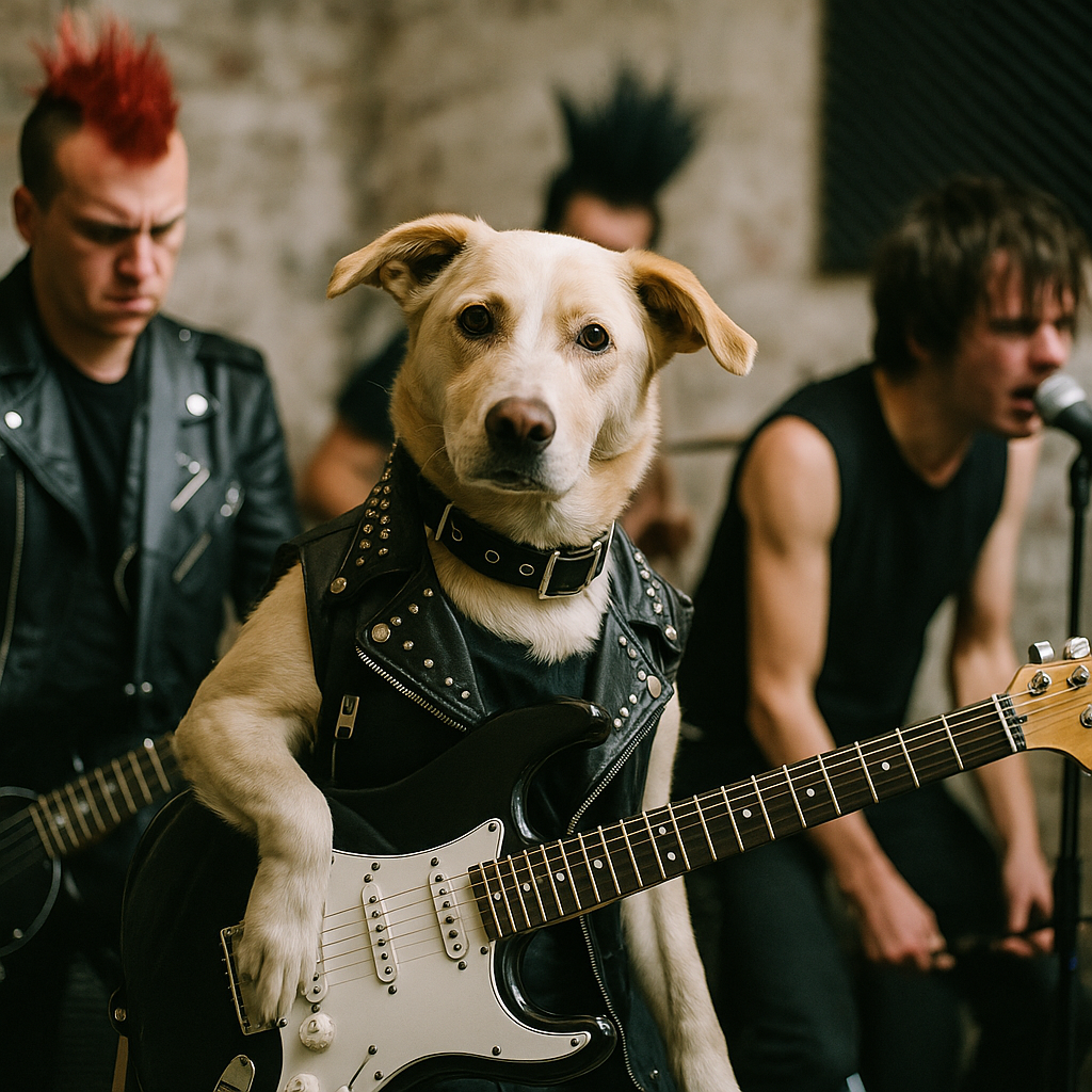 Dog Starts Punk Band, Immediately Signed to Sub Pop