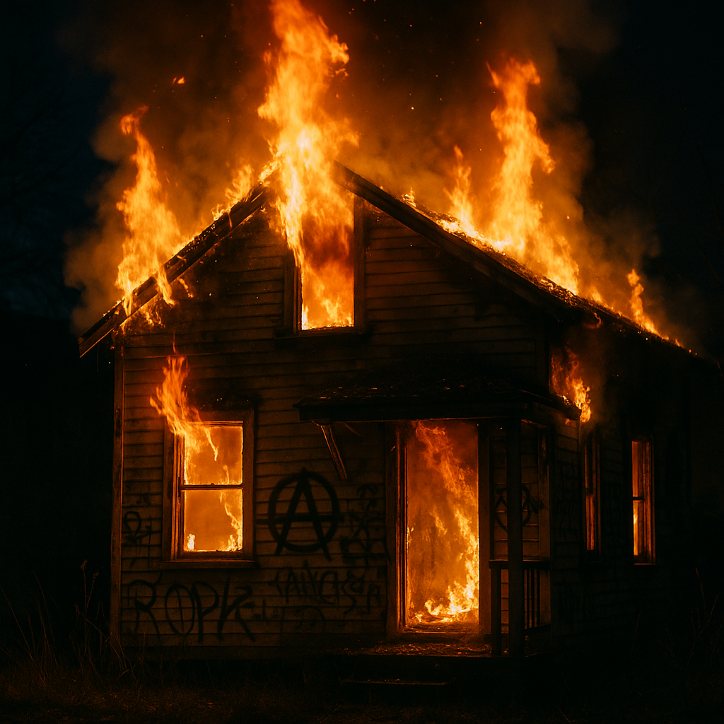 Punk House Catches Fire, Residents Argue Whether to Finish the Keg First