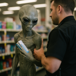 Alien Caught Shoplifting Condoms at CVS